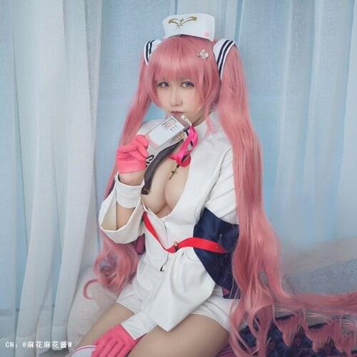 Anime Azur Lane Perseus Nurse Skin Unfamiliar Duty Time Sexy Battle Uniform Dress Cosplay Costume Halloween Women Free Shipping