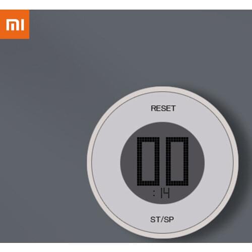 Xiaomi Jiezhi Magnetic Electronic Timer LCD Screen Kitchen Cooking Count Up Countdown Alarm Clock Switch Control Time Management