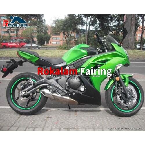 Fairing For Kawasaki 650R ER-6F Ninja 2012 2013 2014 2015 2016 Black Green Motorcycle Body Kit (Injection Molding)