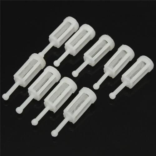 10pcs Plastic 120 mesh Airbrush strainer Spray Gun Paint filter Pot Accessories For automotive paint impurity filtration