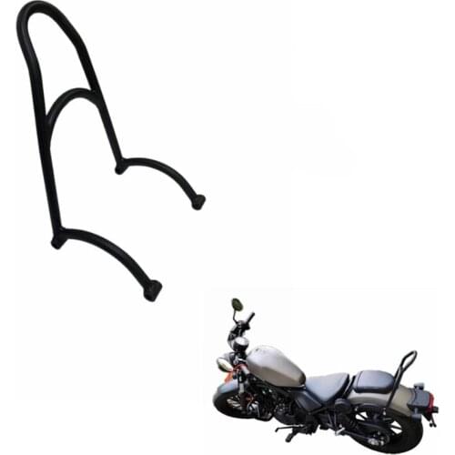 Motorcycle back For Honda Rebel CMX500 Refitted back passenger back is pointed 17-21 The passenger leans back against the sharp