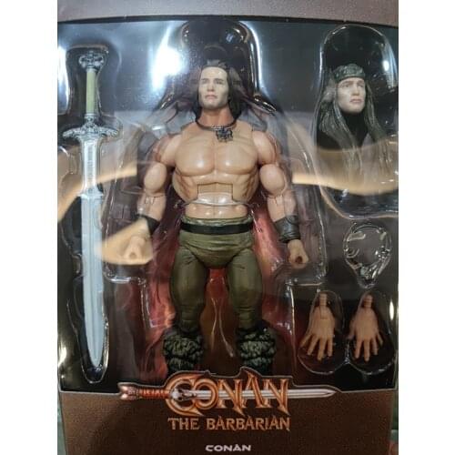 Super7 Conan the Barbarian Comics Version 2 heads 1/12 Scale Action Figure Toy Doll Brinquedos Figurals Model Gift