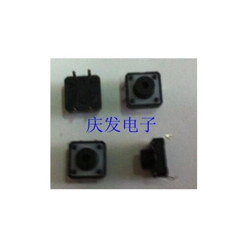 Imported Korea Plastic face Tact switch 12*12*7.3 Imported shrapnel Micro button Heat resistance