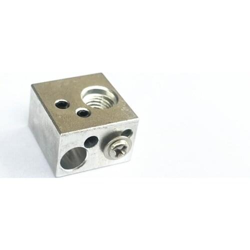 1pcs Wanhao 3D Printer parts Duplicator 9 D9 / PLUS MK2 Heating aluminum block, updated MK10 heated block