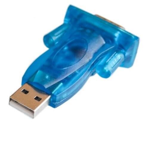 1pcs New USB 2.0 to RS232 Serial Converter 9 Pin Adapter for Win7/8 Wholesale