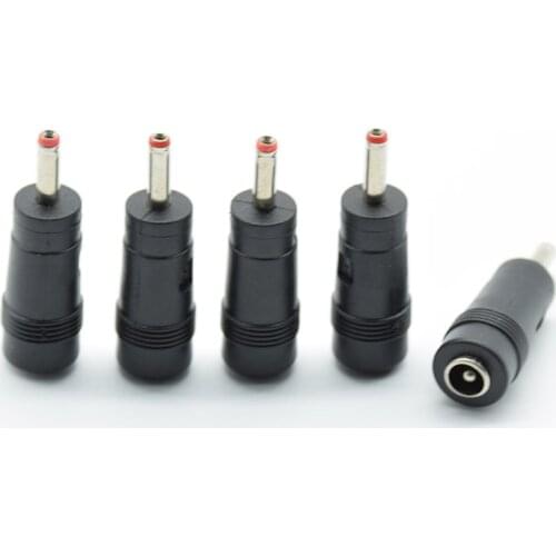 5pcs/lot 5.5 x 2.1 mm female to 3.5 x 1.35 mm male DC Power Connector Adapter Laptop 5.5*2.1 to 3.5*1.35