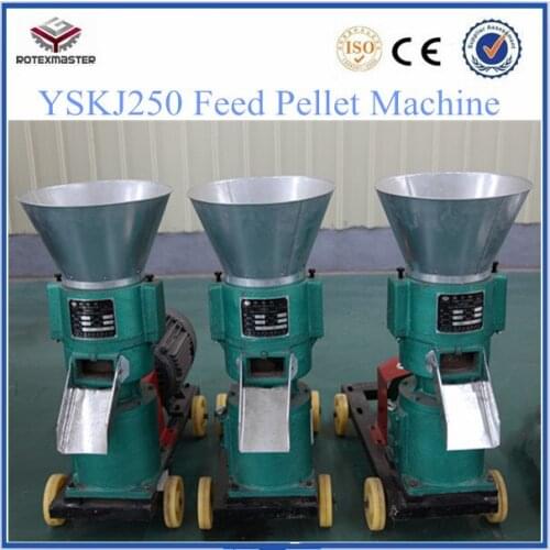Hot selling small capacity cattle/sheep/ rabbit/pig feed pellet processing machine with good quality