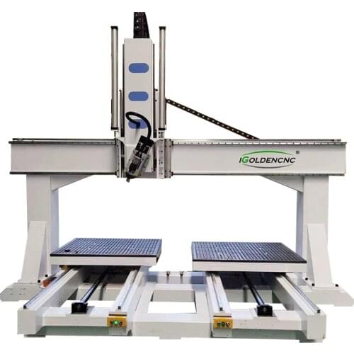 Igoldencnc cheap 4 axis 5 axis cnc wood working machine woodworking wooden chairs