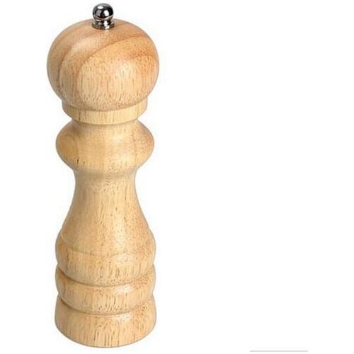 1pcs Wood Pepper Mill Shaker Pepper Grinder for Family kitchen/Restaurants/els New Free Shipping