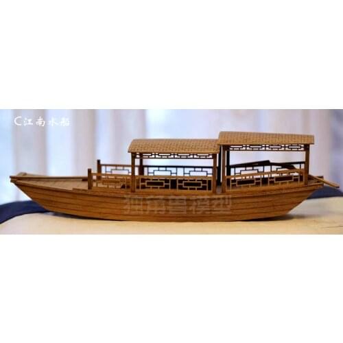 NIDALE model Scale 1/20 South of Yangtze River Tourist Boat model kits