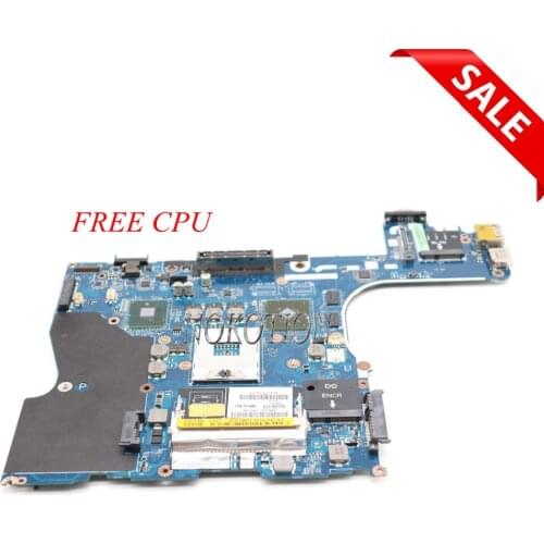 NOKOTION CN-0NCPCN Motherboard for DELL Latitude E6510 laptop main board CN-0NCPCN LA-5573P QM57 GPU graphics DDR3 FREE CPU