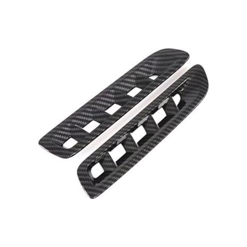 Fit for Mazda Atenza 2020 car interior decoration with carbon fiber grain, air conditioner outlet with sequins