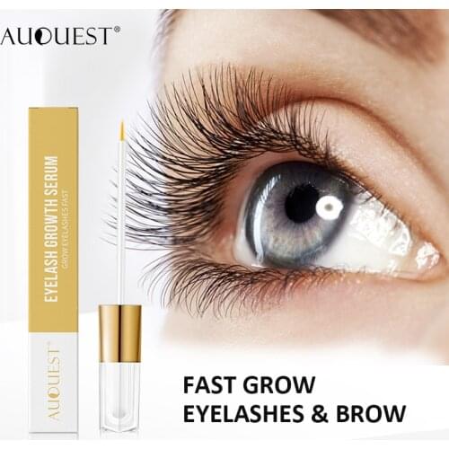 AUQUEST Eyelash Growth Serum Liquid Eyelash Enhancer Longer Fuller Thicker Treatment Lengthening Eyebrow Growth Eye Care
