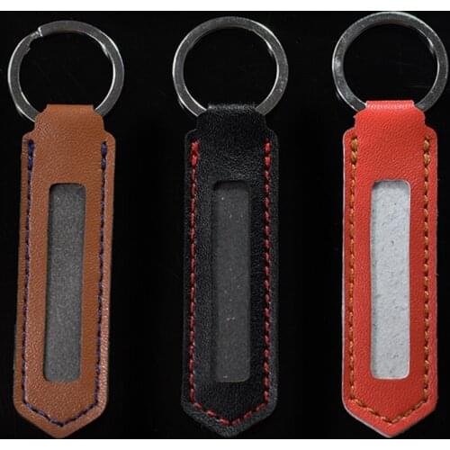 Anti-lost Phone Number Plate Car Keychain Pendant Auto Vehicle Phone Number Card Keyring Key Chain Car Interior Decoration