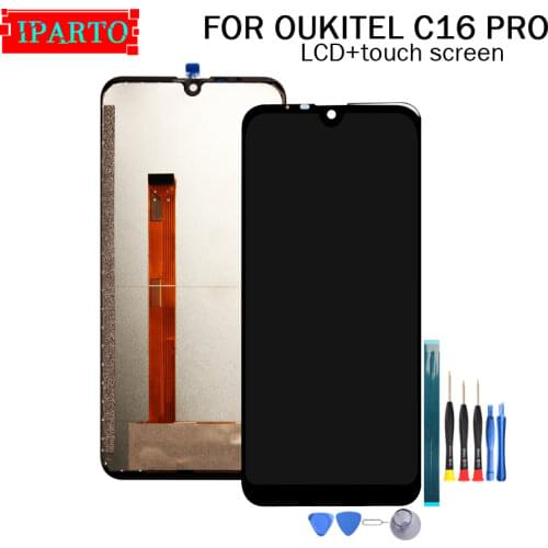 5.7 inch OUKITEL C16 PRO LCD Display+Touch Screen Digitizer Assembly 100% Original New LCD+Touch Digitizer for OUKITEL C16 PRO