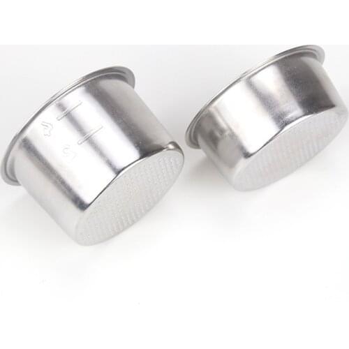 51mm Stainless Steel Coffee Tea Filter Basket Home Non Pressurized Coffee Machine Accessories Powder Bowl Coffee Filter