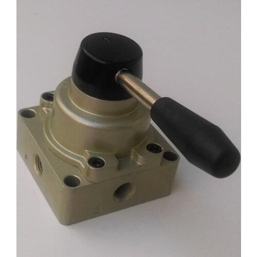 HV-02 1/4'' Manual Operated Valve Pneumatic Hand Switch Valve