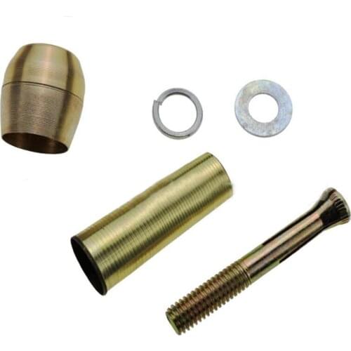 DIY Copper Handle Awl Shoes Repair Tool Leather Canvas Shoe Repair Tool Punch Sewing Kit Needles Stitcher Crochet Line