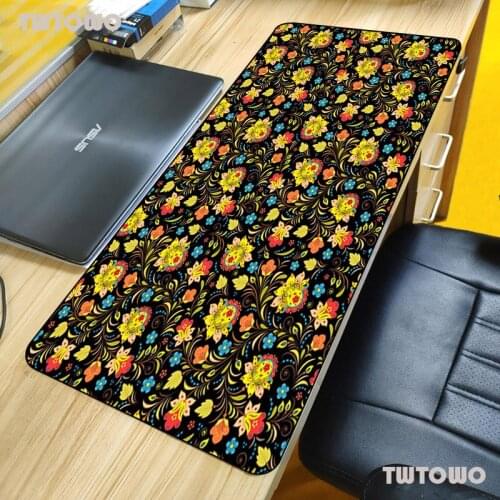 Flower Pattern Mousepad Lock Edge Gaming Mouse Pad Gamer Game Mouse Pad Anime Girl Butt Mousepad Mat Speed Version For Dota2 LOL