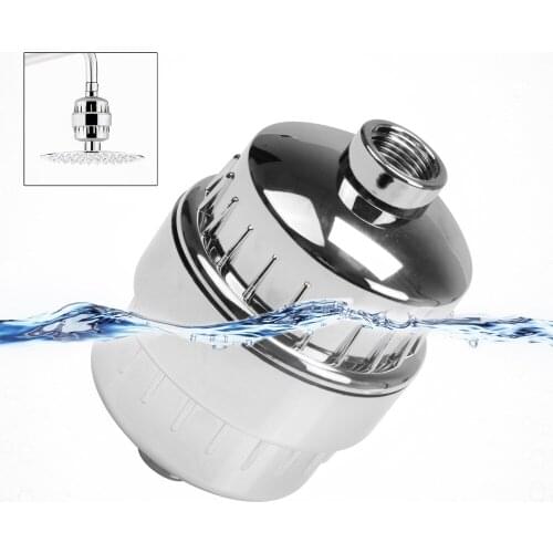 In Line Shower Filter Softener Chlorine Removal Water Purifier Water Strainer For Home Bathroom Kitchen For Health