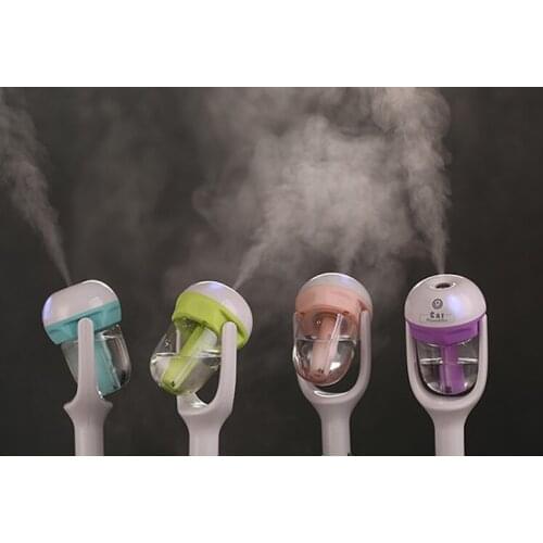 New arrival Humidifier Air Purifier For Car Charger DC 12V Auto Power Off Sprayer Add Water Essential Oil Fragrance New Sale