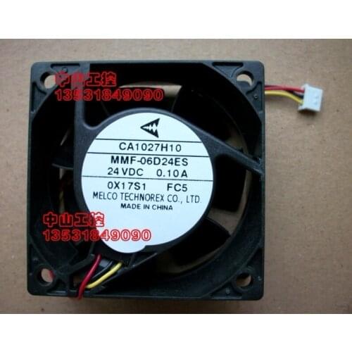 NEW MELCO FOR Mitsubishi servo frequency CA1027H10 MMF-06D24ES-FC5 cooling fan