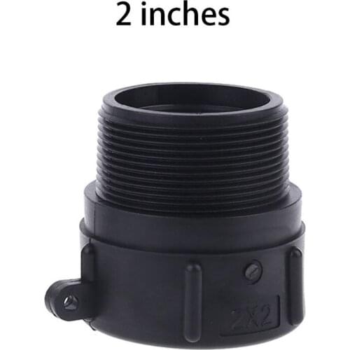 OOTDTY 1000L IBC Tote tank Garden Hose heavy duty BSP adaptor barrels valve parts S60x6 Female Buttress x 2" Male NPT Pipe