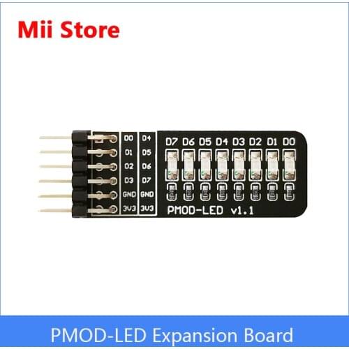 PMOD-LED Expansion Board ICESugar FPGA Expansion Module Standard PMOD Interface 8 bit LED