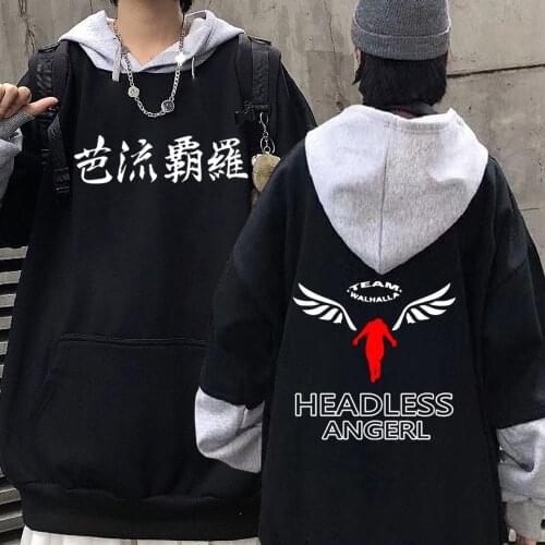Japan Anime Tokyo Revengers Hoodies Men Women Funny Manga Logo Print Winter Harajuku Casual Long Sleeve Sweatshirt Hip Hop Top