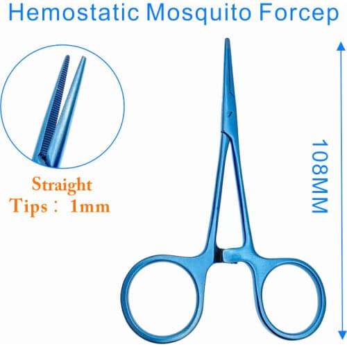 Titanium Hartman Hemostatic Mosquito Forcep 95mm ophthalmic surgical instruments
