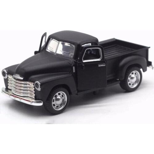 12CM 1/32 Toy Car Metal Alloy Pull Back Diecasts Classic Vintage For Chevrolet Pick Up car Truck model Vehicles Model Toys