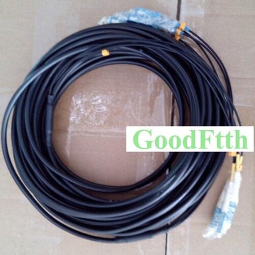 Tactical Field TPU Armoured armored Patch Cord SC-LC UPC SC/UPC-LC/UPC SM 4 Cores Fibers GoodFtth 10-50m