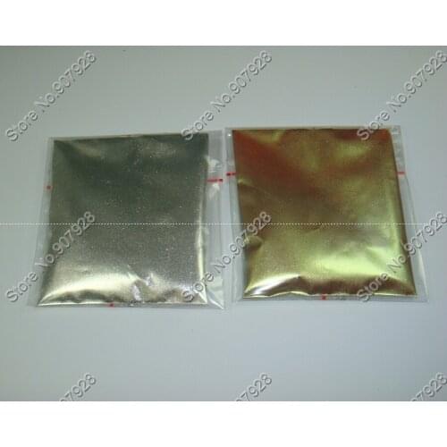 Silver Gold Color Magic Mirror Effect powder Chrome pigment Aluminium powder nail glitter for UV gel nail polish& makeup DIY