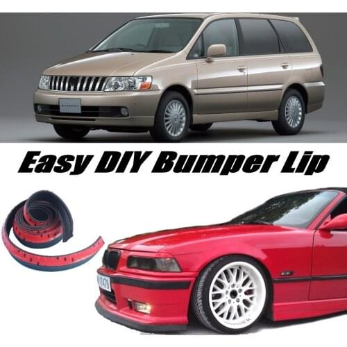 NOVOVISU Bumper Lip Deflector For Nissan Bassara JU30 Front Spoiler Skirt For Car Tuning / Body Kit / Strip