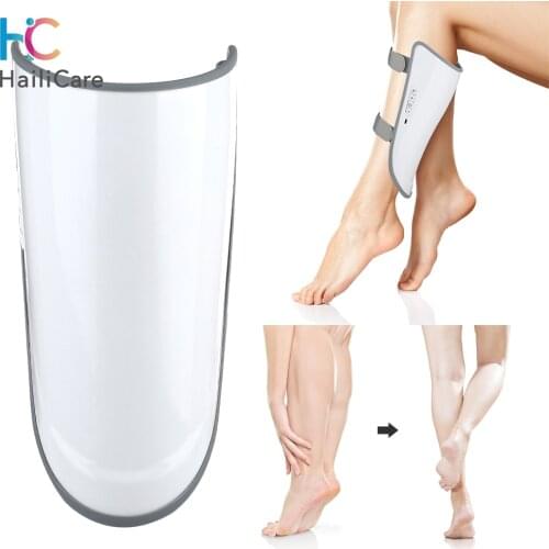 EMS Leg Massager Pressotherapy Foot Calf Massage Air Compression Circulation Knee Pad Brace Varicose Veins Fat Burn Remover