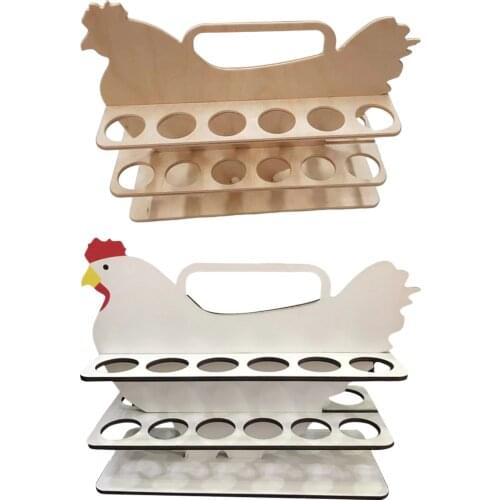Kitchen Containers Wood Egg Storage Rack Household Refrigerator Egg Rack Accessories Container Storage Kitchen