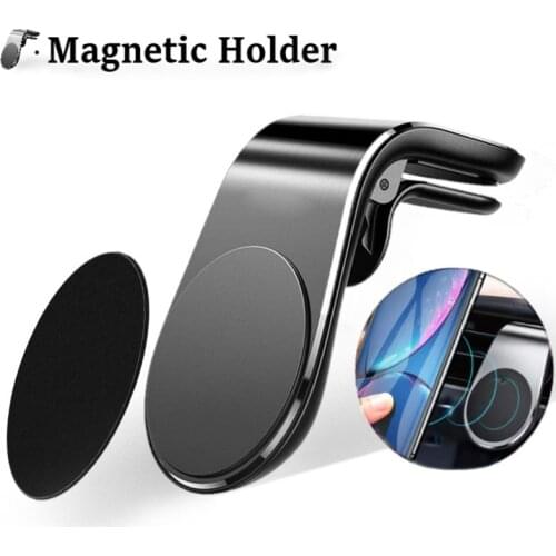 Magnetic Phone Holder in Car Air Vent Mount Mobile Stand GPS Support For iPhone 12 11 Pro X Max 8 7 Xiaomi HuaWei