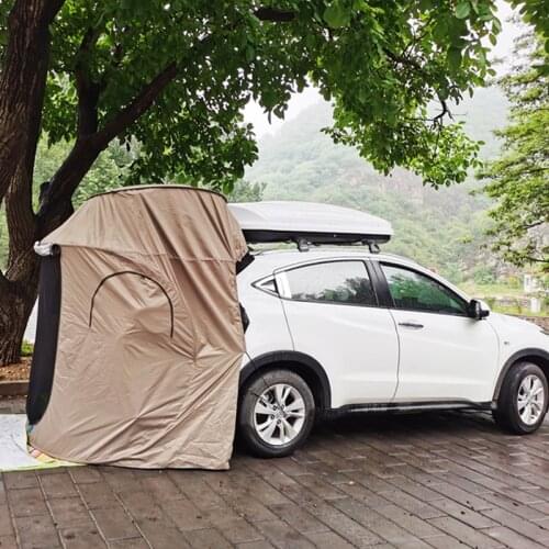Multifunctional car tent Temporary Extended Car Rear Tent Simple Motorhome Outdoor camping For Porsche Audi BMW For SUV Only