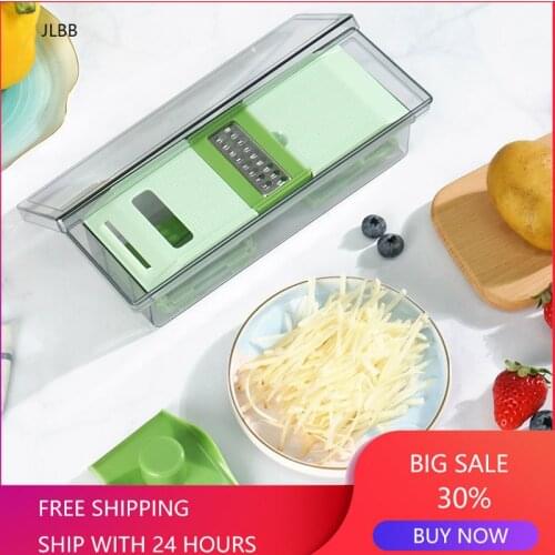 Multi-Function Vegetable Fruit Slicer Grater Cutter Peeler Household Shredded Potatoes Carrots Cucumber Planer Manual Processor