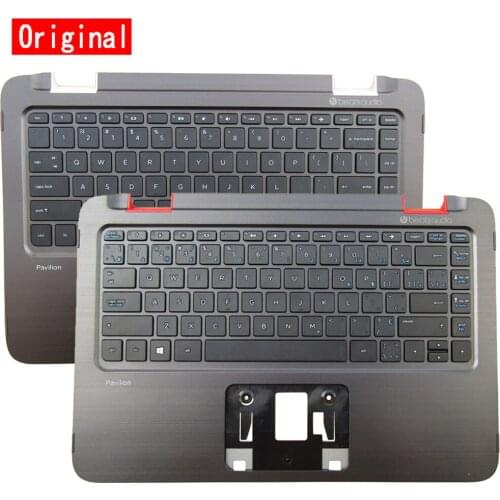 New Original PALMREST KEYBOARD For HP PAVILION 13 x360 13-A010NR 767823-001 760888-001
