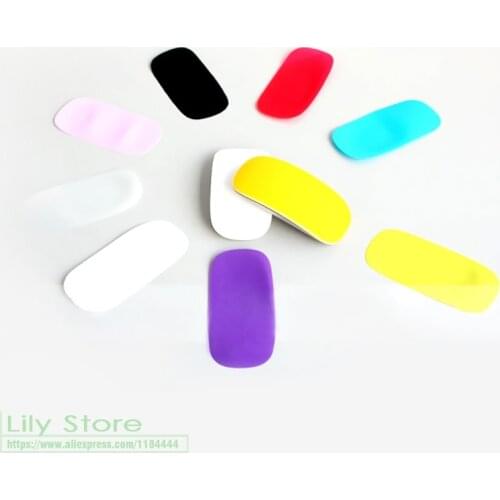 Candy Color Thin Silicone soft skin protector cover for MAC Apple Magic Mouse For Macbook Magic Mouse 1 2