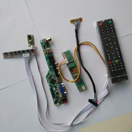 TV HDMI AV AUDIO USB VGA LCD LED Controller Board display For LP171WP4(TL)(N1) 1440X900 17.1" card cable panel