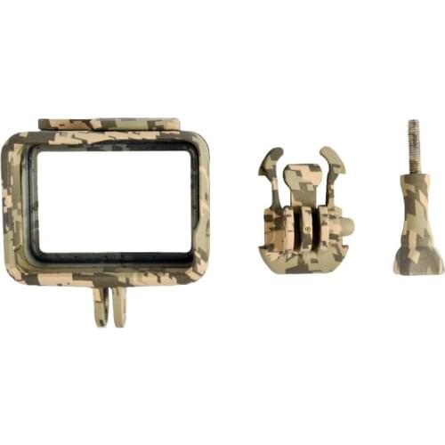 Protective Housing Case for GoPro Hero 5 Outdoor Camouflage Standard Border Frame for Go Pro Hero 5 Case for Gopro Accessories