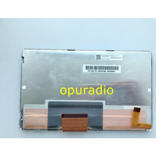 Car Navigation LCD Display Screen LTA070B1P2F/LTA070B1P4F LCD Panel For Subaru Navigation System