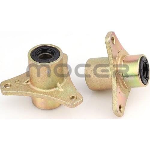 1 pair 15mm ATV bearing front wheel hub holder for 70cc-150cc DIY kart ATV quad bike 6 inch 7 inch wheel hub parts