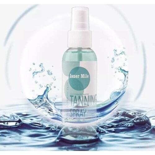 100ml Skin Tanning Water Hydrating Moisturizing Self Tanning Water Self-tanning Water Spray Bronzer Body Tanning Cream Spray