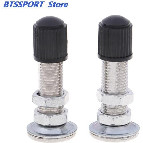 2Pcs/Set 38mm Bicycle Schrader Valve Ultralight Zinc Alloy For MTB Mountain Road Bike Bicycle Accessories