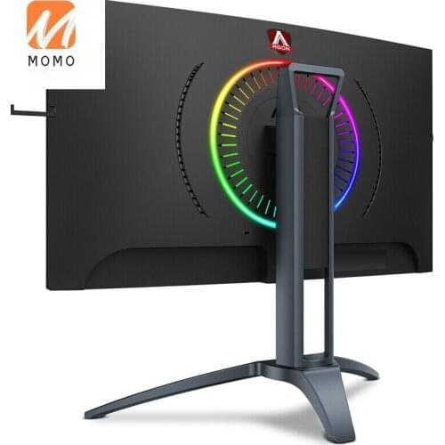 27 Inch 2K Display 144hz Monitor Game Video Hdr400 Lifting Revolving Curved Surface Computer Screen