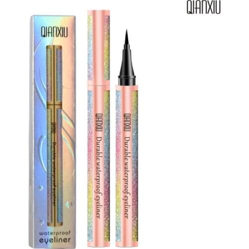 4D Starry Eyeliner Lasting Waterproof And Quick-drying Non Blooming Cool Black Eye Liner Long Lasting Natural Eyes Make Up TSLM1
