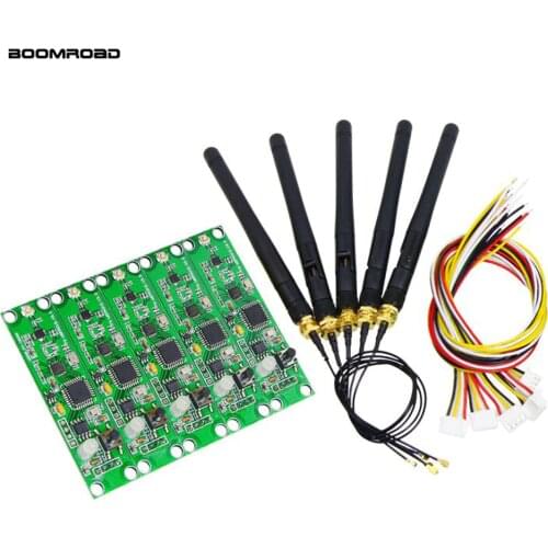 5pcs/lot 2.4Ghz Wireless DMX 512 Transmitter Receiver PCB 2 in 1 Module Wireless PCB Board With Antenna For DMX Stage Light